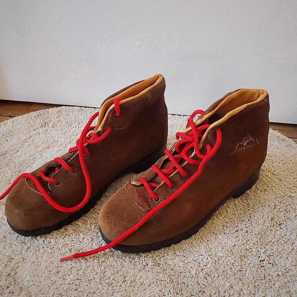 Schuhe Bergbroschen, Ski Patrick Tyroler Wildleder