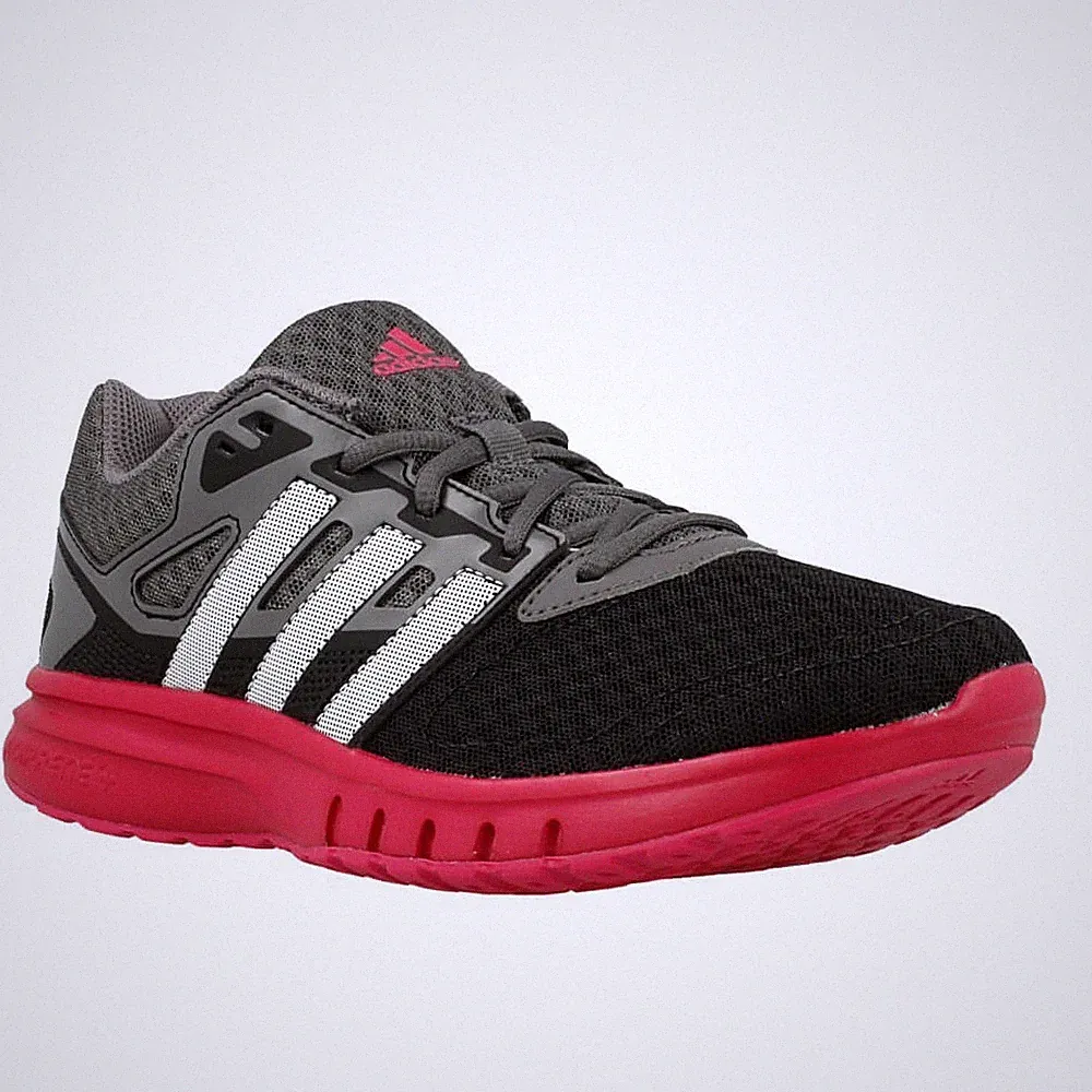 Schuhe Lauf Damen Adidas Galaxy 2 W AF5570 Rot-Schwarz-Grau