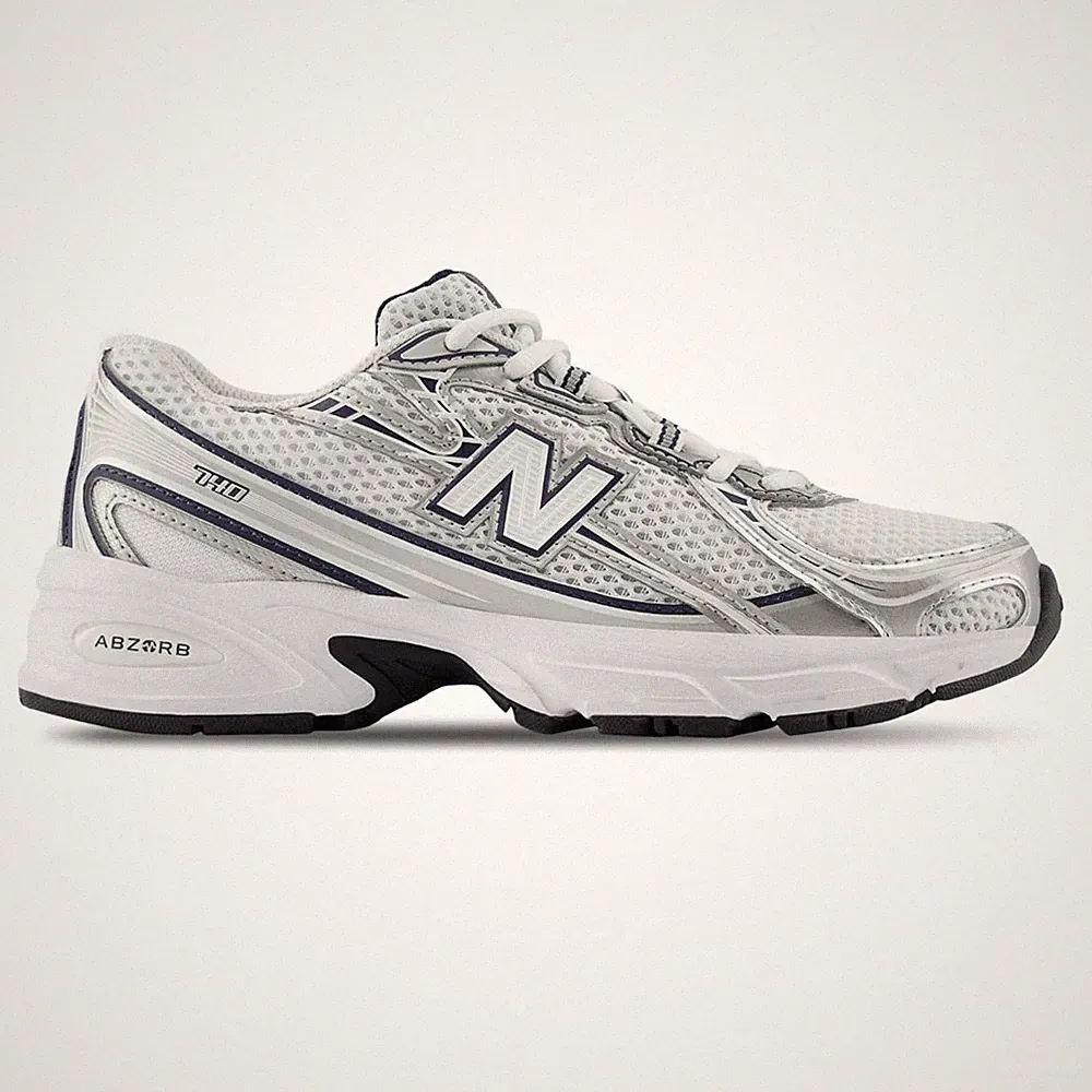 Schuhe NEW BALANCE 740 Damen Weiß Blau 36 37 38 39 40 Gym Original Running