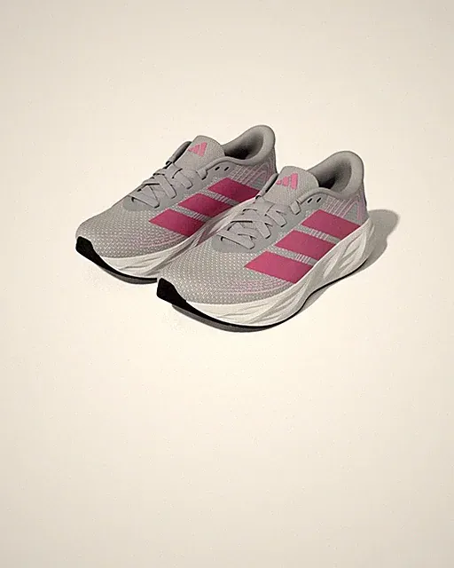 Schuhe Sneaker Kinder Jungen Damen Adidas Running Galaxy 8 J Grau Fuchsia