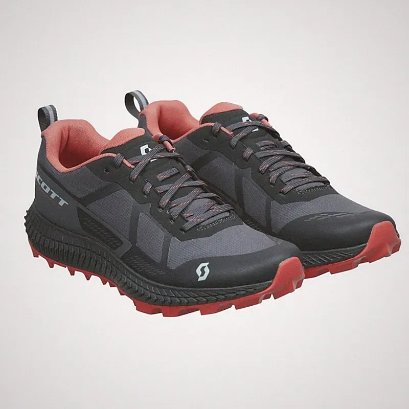 SCOTT SUPERTRAC 3 Damen Trail Running Schuhe BLACK CORAL PINK 287822 7192