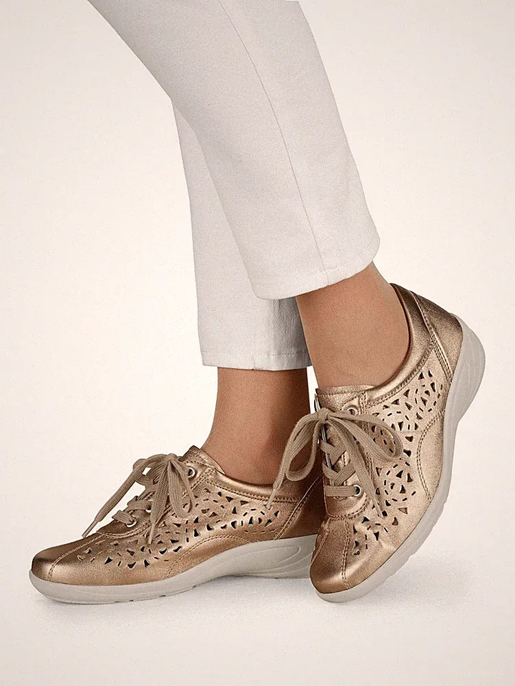 Semler Schnürschuhe Schnürer Leder Wechselfußbett 7 40,5 7,5 41 8,5 42,5 Weite H