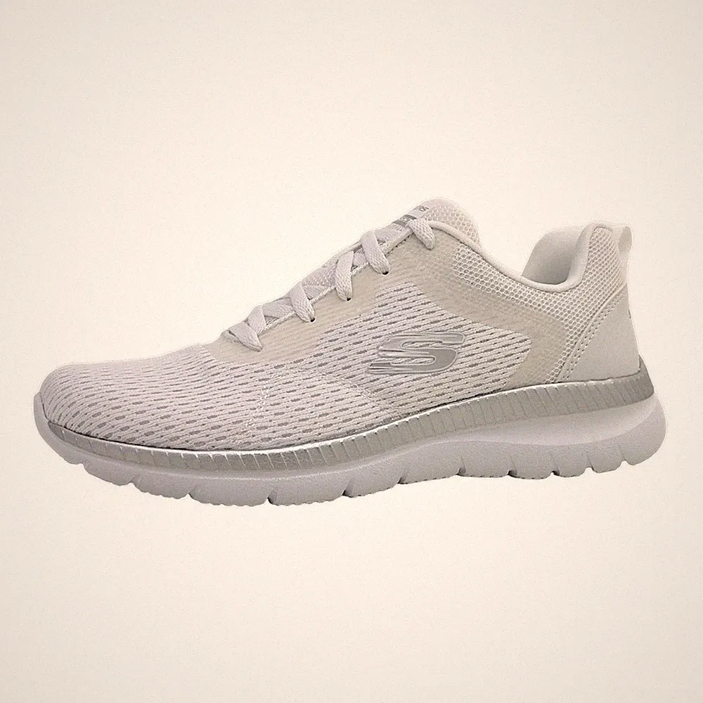 Skechers Bountiful Quick Path Sportschuhe Damen Laufschuh Weiß Freizeit