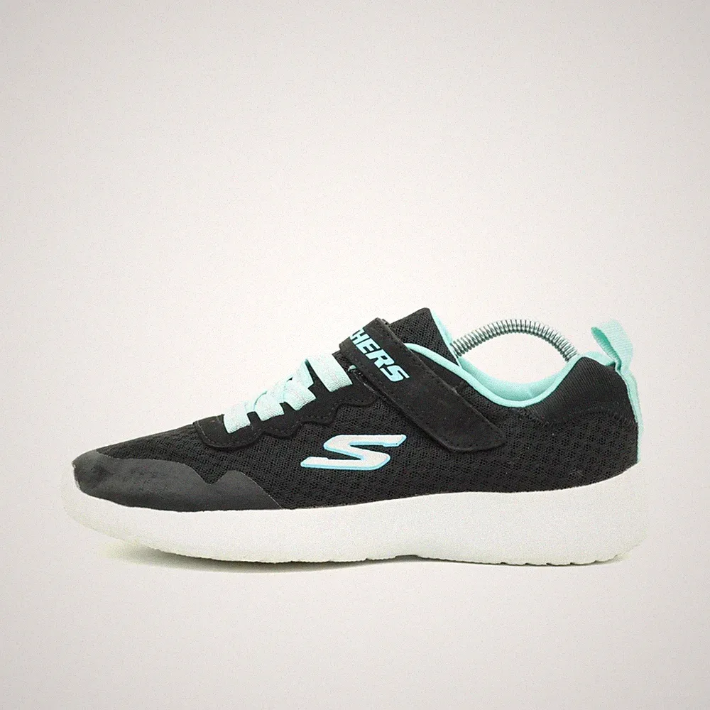 Skechers Damen 81303L Schuh Schwarz/Mint Textil, Synthetik Sport Sneaker EU 36