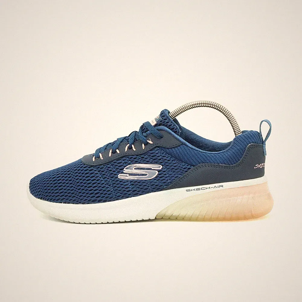 Skechers Damen SN 13290 Schuh EU 36 Blau Textil/Synthetik Skech-Air Sneaker
