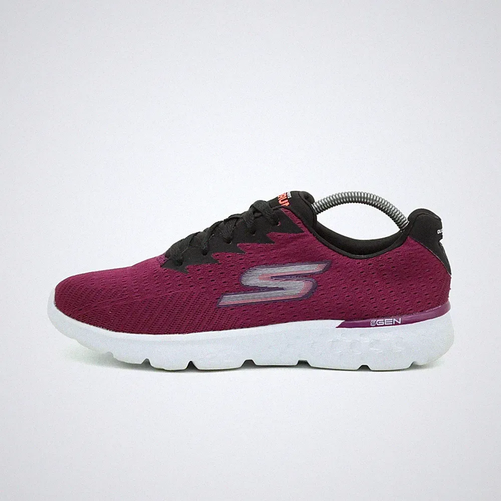 Skechers Damen SN 14804 Laufschuhe EU 38 Lila Textil Low-Top GOrun Atmungsaktiv