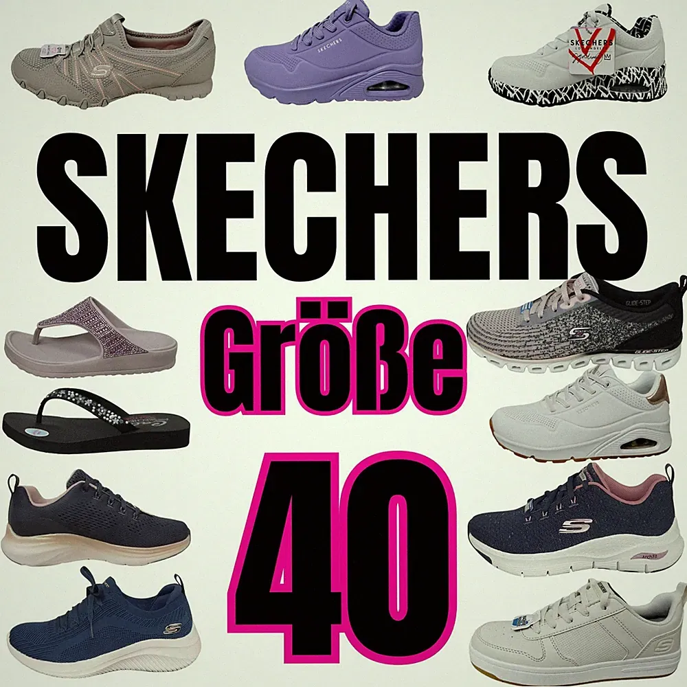 Skechers Damenschuhe 40 Sneaker Größe Turnschuhe Laufschuhe Damen Sneaker Sport