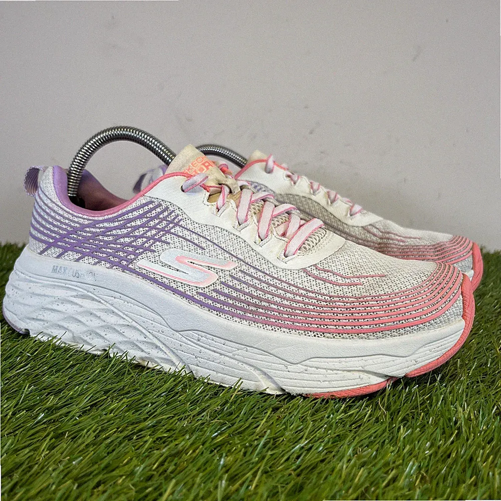 Skechers Sneaker 6,5 Damen Pink Max Cushioning Elite Galaxy Burst Laufschuhe