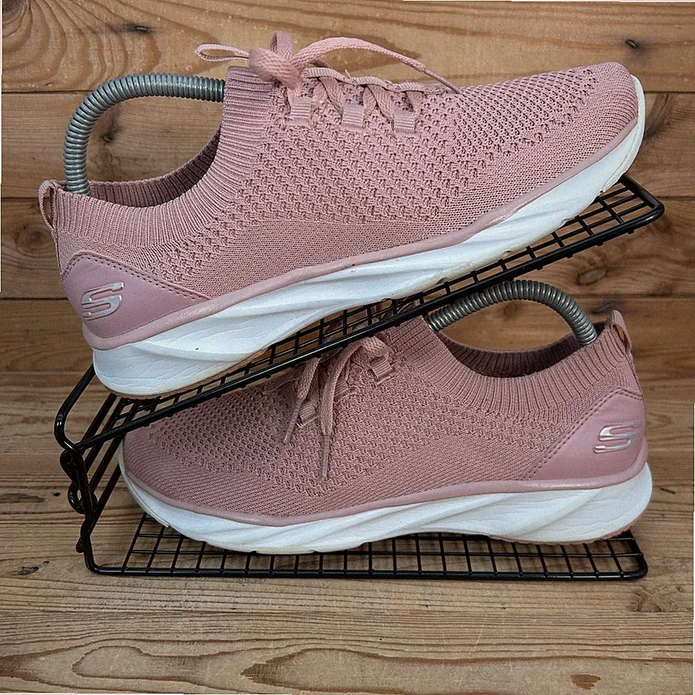 Skechers Sneaker Damen Größe UK 5 D'Lux Comfort Pink Walk Cushion Schuhe