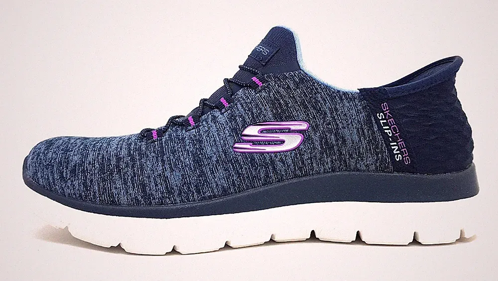 Skechers Summit Sportschuhe Damen Sneaker Trainingsschuh Grau Freizeit