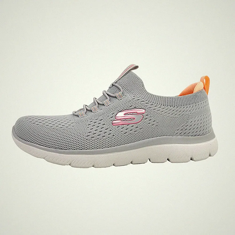 Skechers Summits - Top Players Damenschuhe Sneaker Low Grau Freizeit