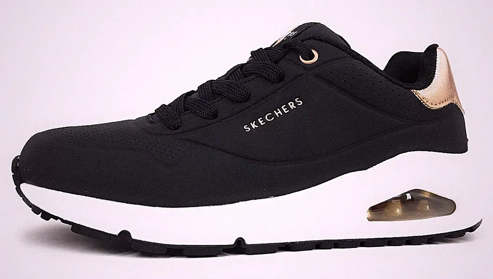 Skechers UNO Golden AIR Sportschuhe Damen Sneaker low Schwarz