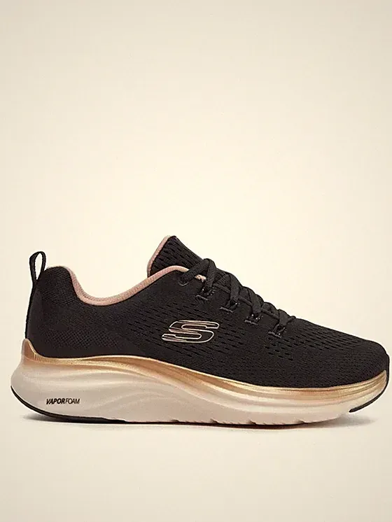 SKECHERS VAPOR FOAM MIDNIGHT GLIMMER DAMEN SCHUHE CASUAL RUNNING 150025 BKRG