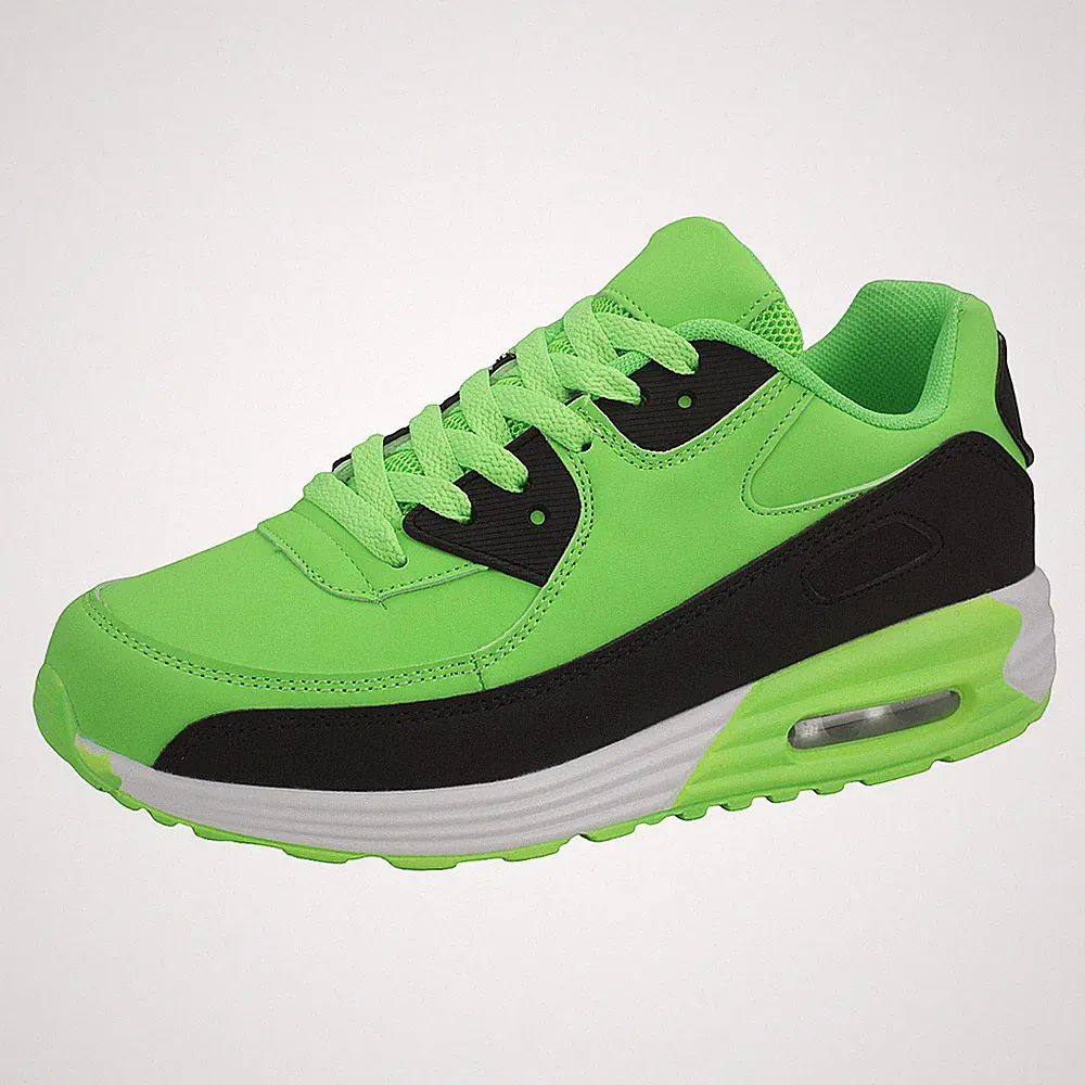 Grüne Neon Laufschuhe Für Damen