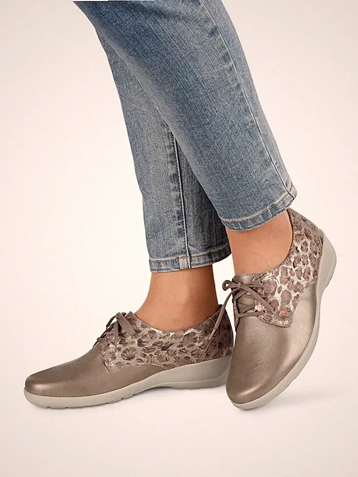 Softline by Goldkrone Schnürschuhe Bequemschuhe Leder bronze 8 42 Weite K