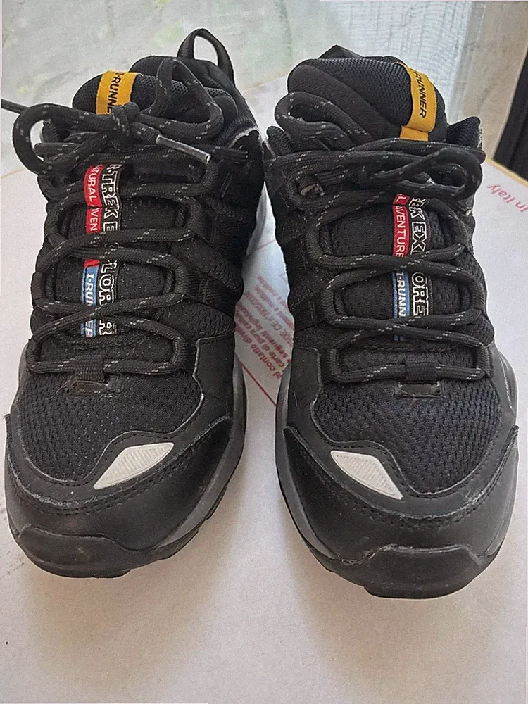 Beim Sport Trailrunning-Schuhe