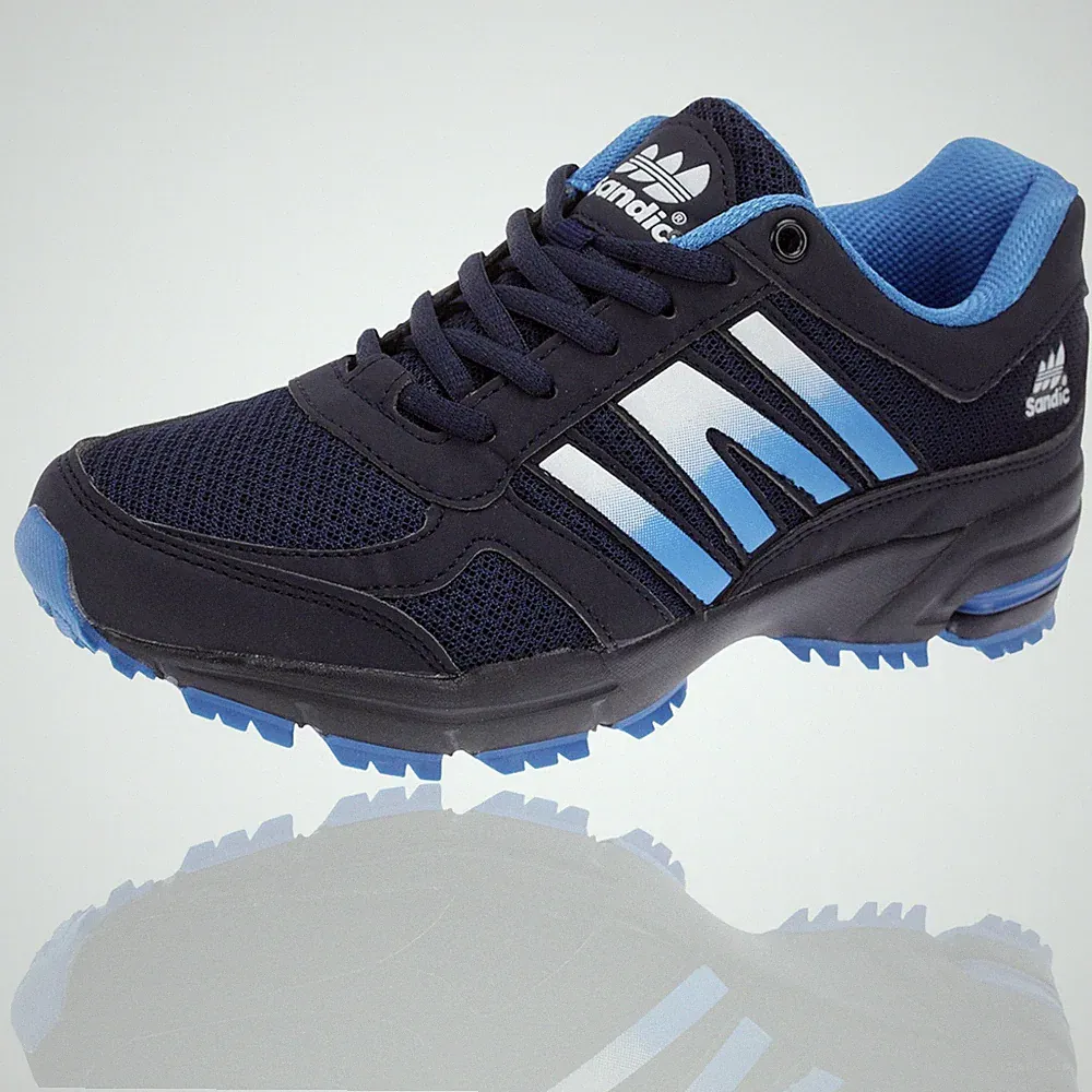 Sportschuhe Sneaker Größe 36 Laufschuhe Turnschuhe Schnürschuhe Dunkelblau 36