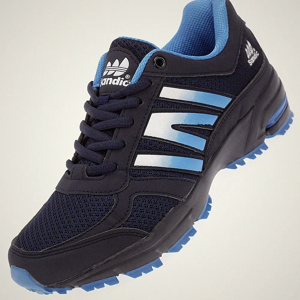 Sportschuhe Sneaker Größe 36 Laufschuhe Turnschuhe Schnürschuhe Dunkelblau 36