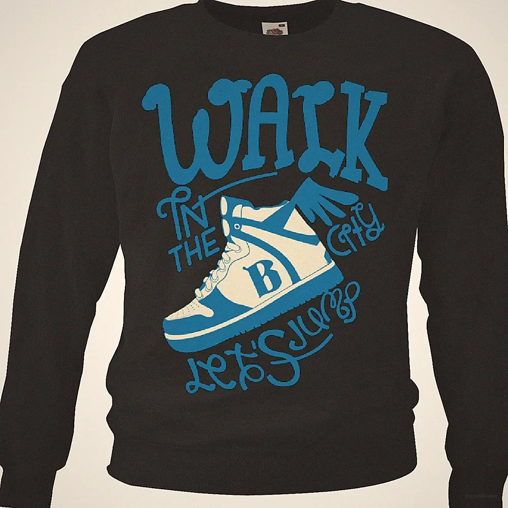 Sweatshirt Walk in the City Turnschuh Straßenschuh Laufschuh Sportschuh