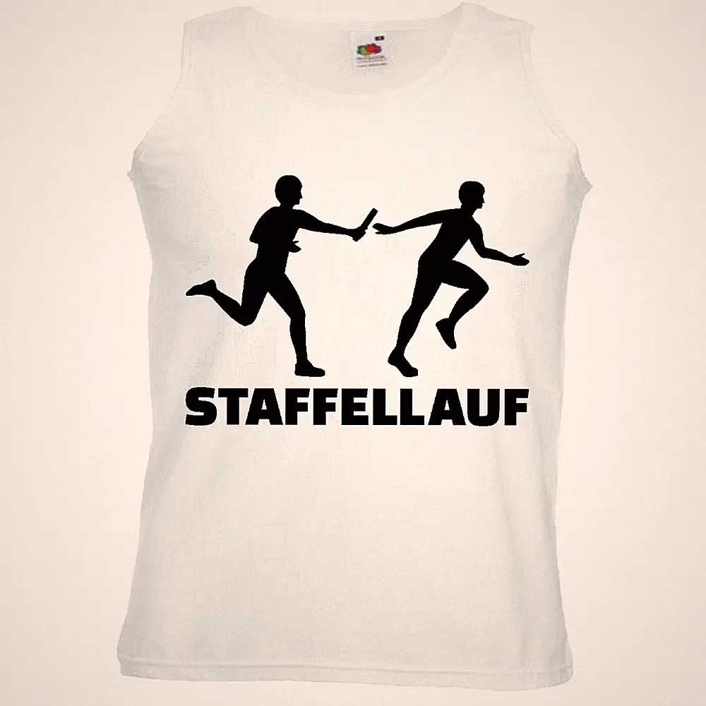 Tank Top STAFFELLAUF - HÜRDENLAUF - JOGGING - 100 M LAUF - LAUFSCHUHE Ärmellos