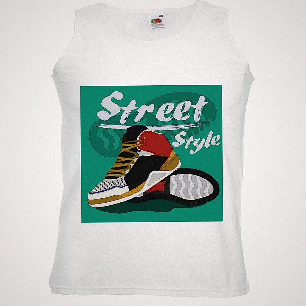 Tank Top STREET STYLE TURNSCHUHE SNEAKER LAUFSCHUHE SPORTSCHUHE SPORTUNTERRICHT