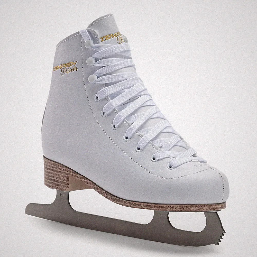 Tempish Dream White II Eiskunstlaufschuhe Schlittschuhe Damen EU 38 Weiß