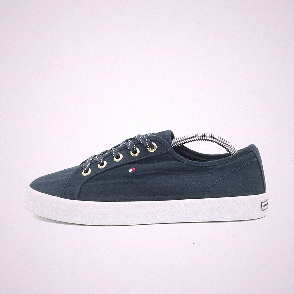 Tommy Hilfiger Damen Essential Sneaker Schuh Blau Leicht, Atmungsaktiv EU 38