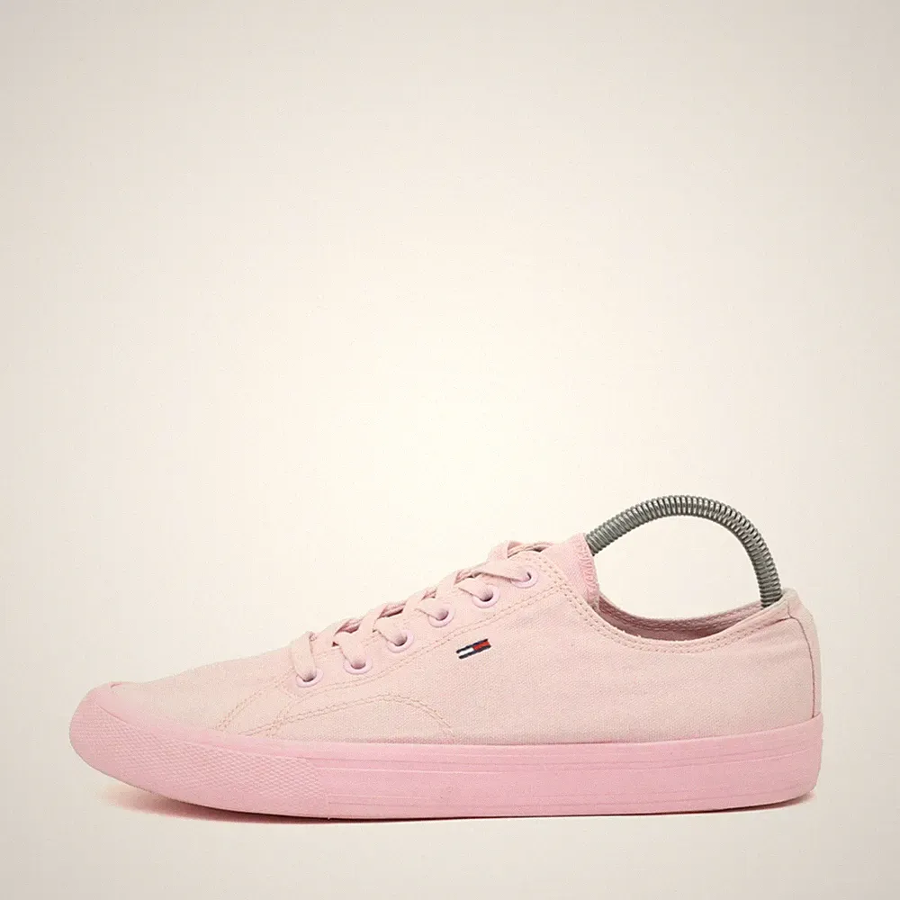 Tommy Hilfiger Damen WMNS Long Lace Up Vulc Freizeitschuh Jeans Sneaker EU 40