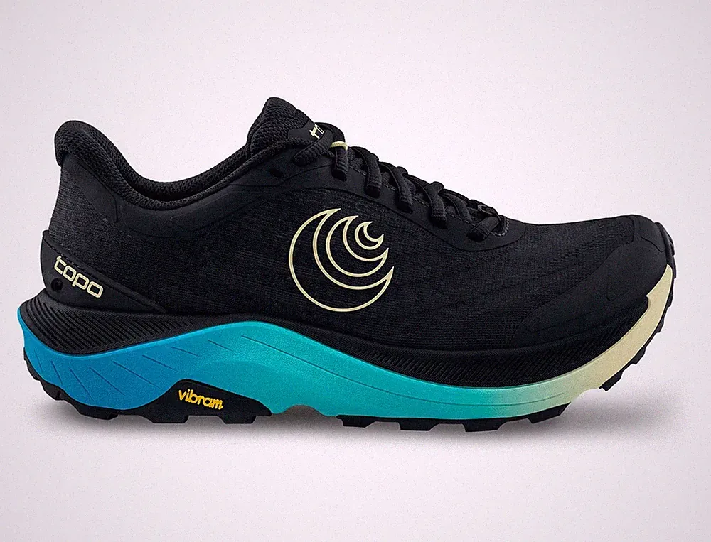 Topo Ultraventure 4 Damen - breitere Toebox gepolsterte Trail Ultra Laufschuhe.
