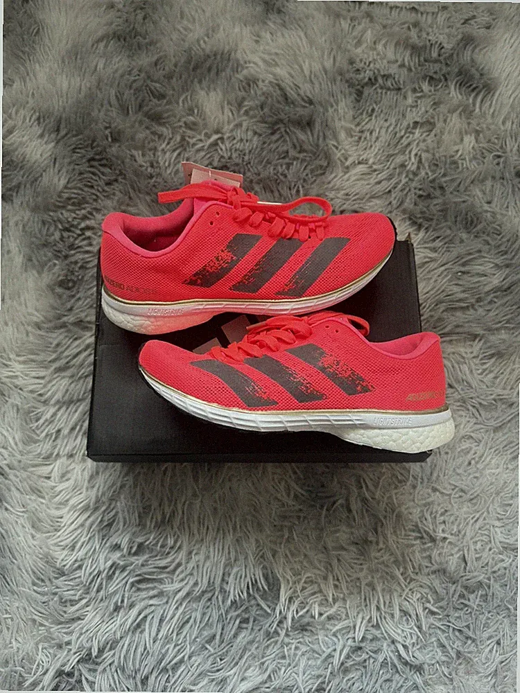 UK3,5 adidas Adizero Adios 5 Damen Laufschuh Signal Pink EG4669
