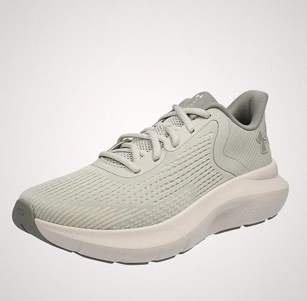 Under Armour Charged Rogue 5 - Laufschuhe aus grünem Stoff - Größe 40 [8,5