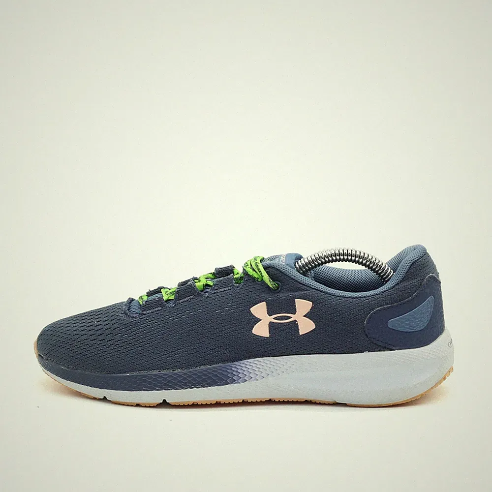 Under Armour Damen Charged Pursuit Sneaker Blau Textil Niedrig Laufschuhe EU 38