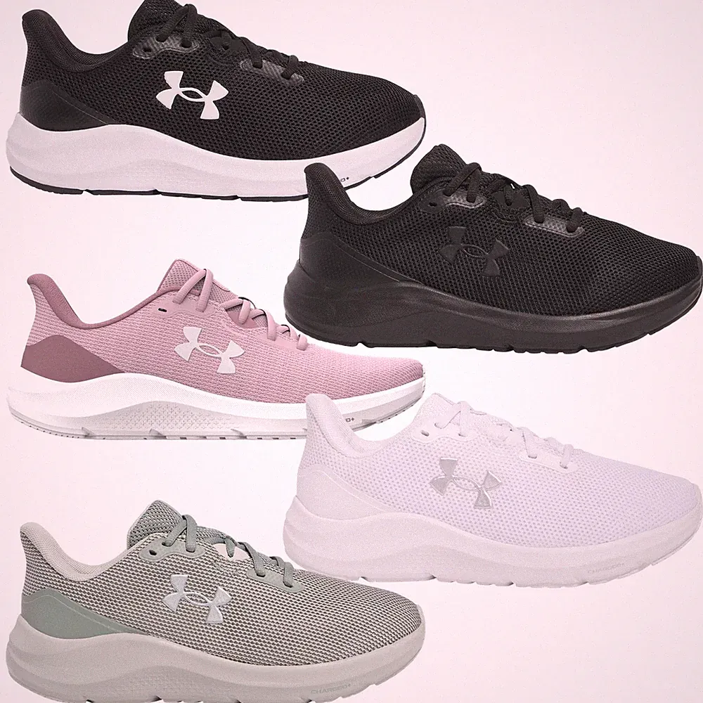 Under Armour Damen Pursuit 4 Sneaker gepolsterte leichte Laufschuhe