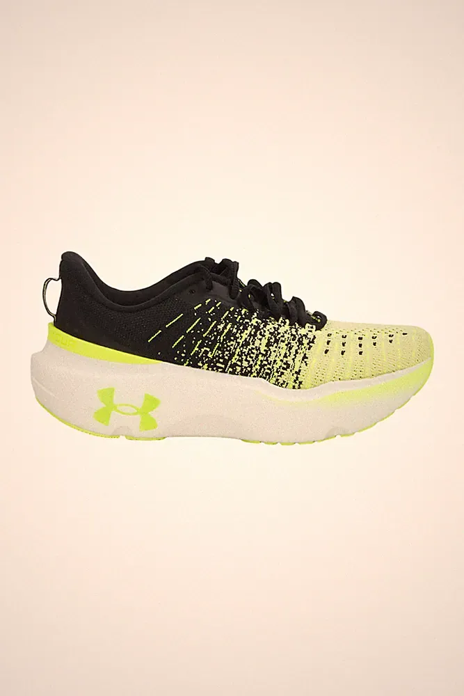 UNDER ARMOUR Herren Laufschuhe Infinite - Schwarz/Gelb Gr. 37.5