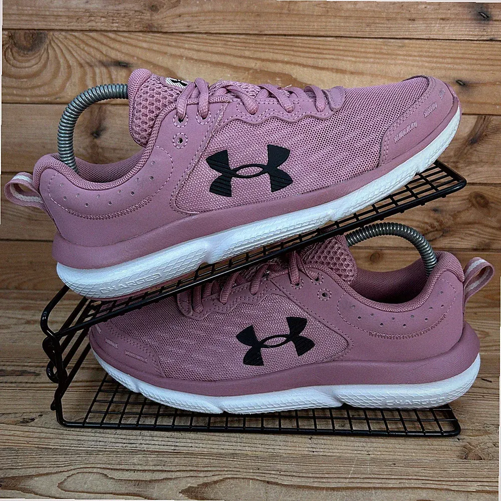 Under Armour Turnschuhe Damen Größe UK 6 Charged Assert 10 rosa Laufen Fitnessschuhe