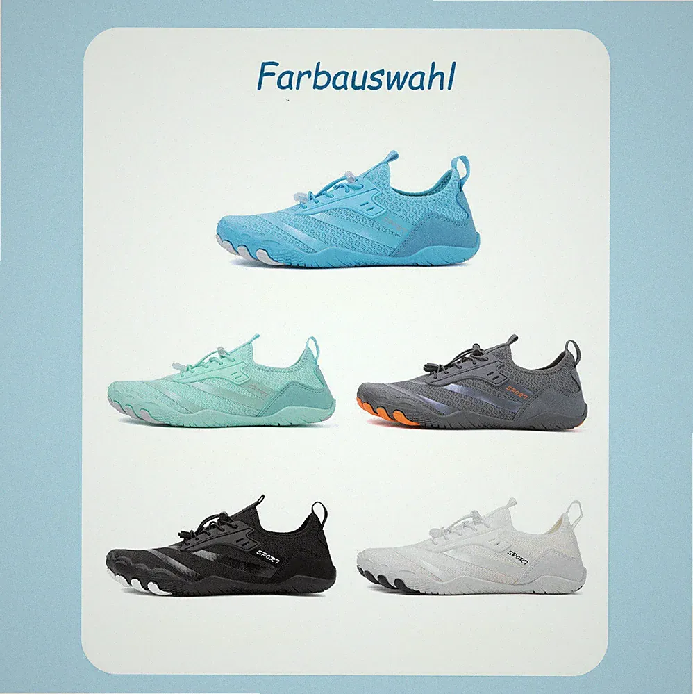 Unisex-Barfußschuhe, rutschfeste Strandschuhe, Laufschuhe, Sportschuhe, Freizeit