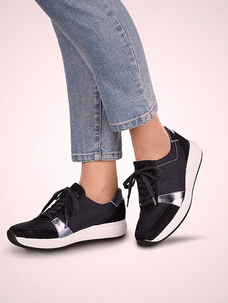 Vamos Sportschuhe Schnürschuhe Schuhe Sneaker Halbschuhe Leder 10 44,5 Weite H