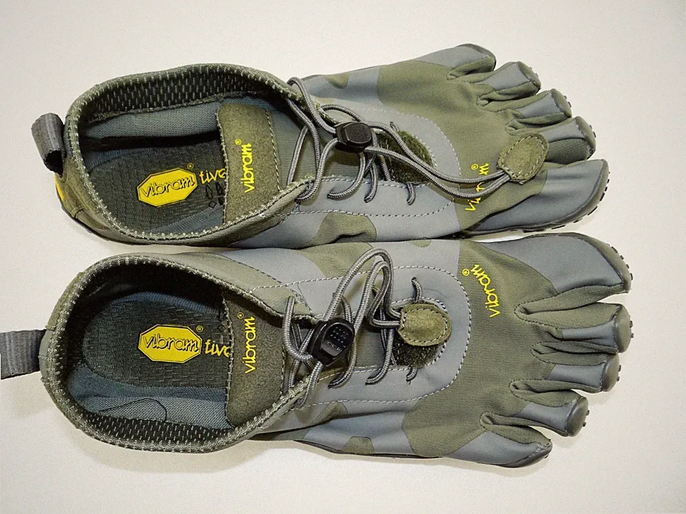 Vibram FiveFingers Sneaker V-ALPHA Grün Barfußschuhe Laufschuhe Sport Schuhe 41