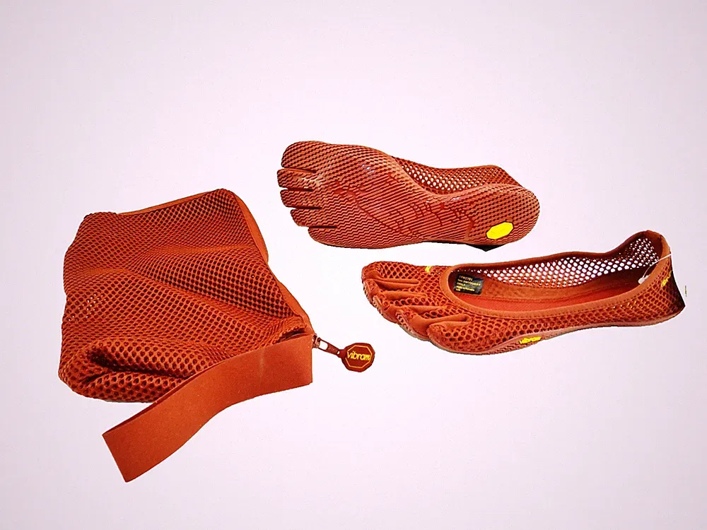 Vibram fivefingers VI-B Rot Barfußschuhe Zehenschuhe Laufschuhe Fitnessschuhe 41