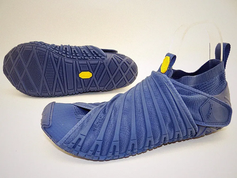 Vibram Sneaker Laufschuhe FUROSHIKI KNIT Blau Barfußschuhe Sport Schuhe Gr.46