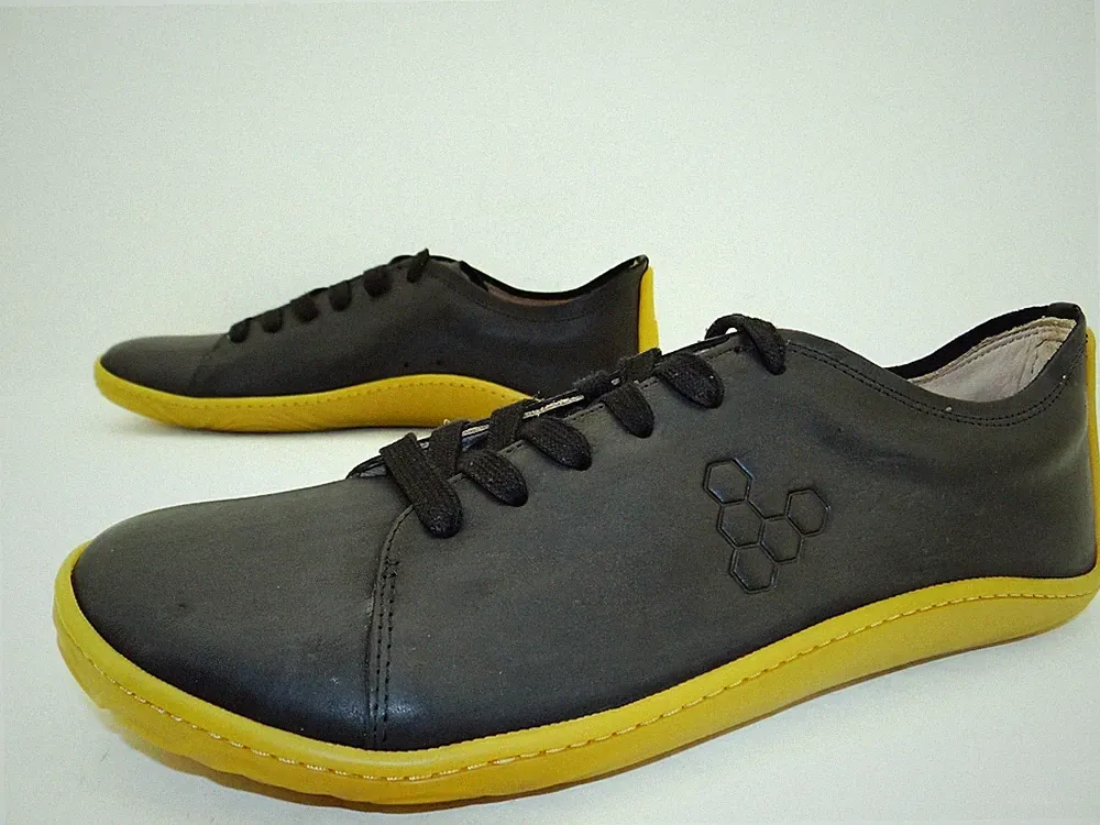 VivoBarefoot Addis Sneaker Barfußschuhe Barefoot Laufschuhe Herren Gr.47 Schwarz