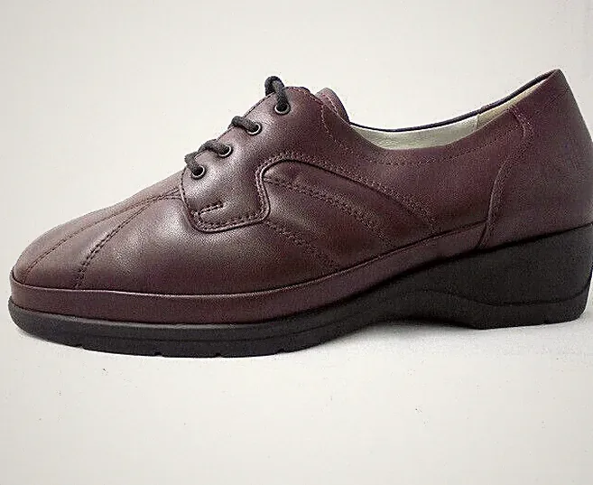 Waldläufer Schnürschuhe Schuhe Damen Halbschuhe Leder Weite H 4 37 5 38 5,5 38,5