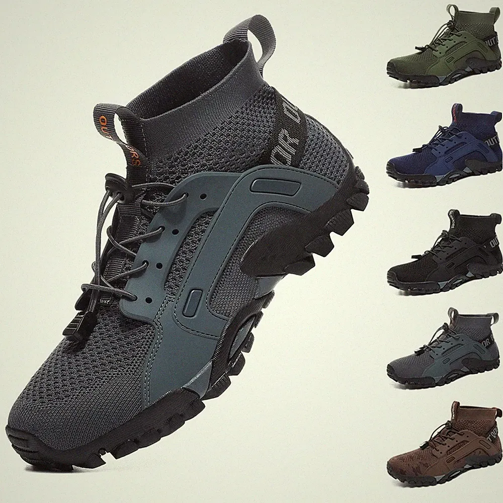 Wanderschuhe Herren Running Trekkingschuhe Outdoor Traillaufschuhe Barfußschuhe