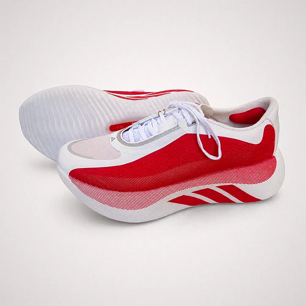 Weiße Adidas Hyperboost Edge Laufschuhe Cloud White Gr. 41 1/3 neu mit Etikett