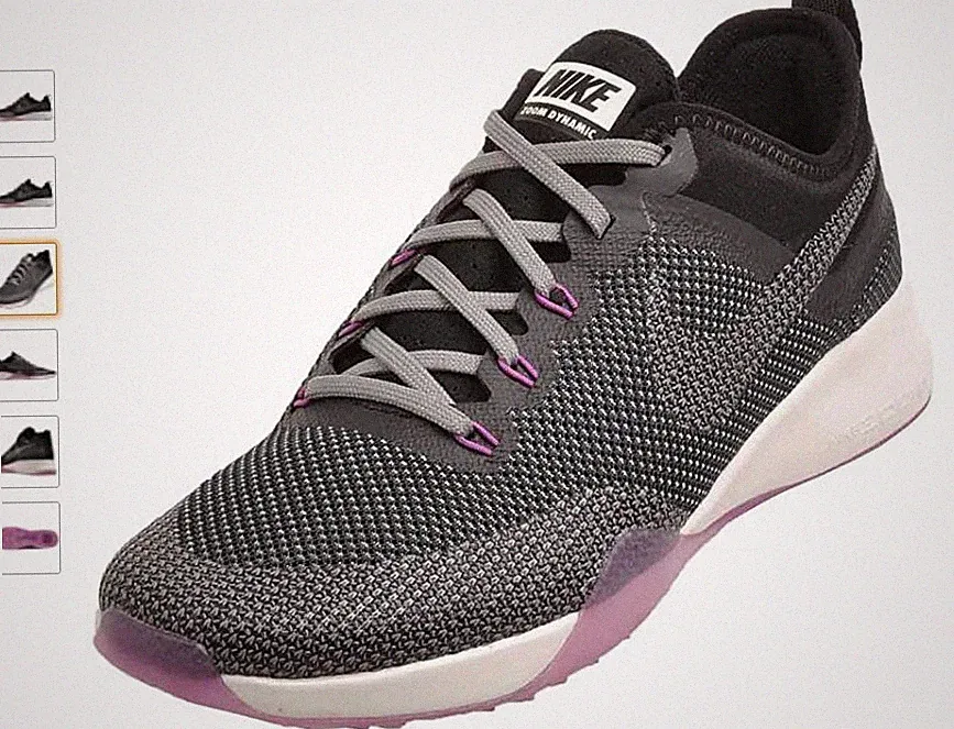 WMNS NIKE AIR ZOOM TR Dynamic Fitnessschuhe RESPONSIVE DÄMPFUNG UK8,5 EU43